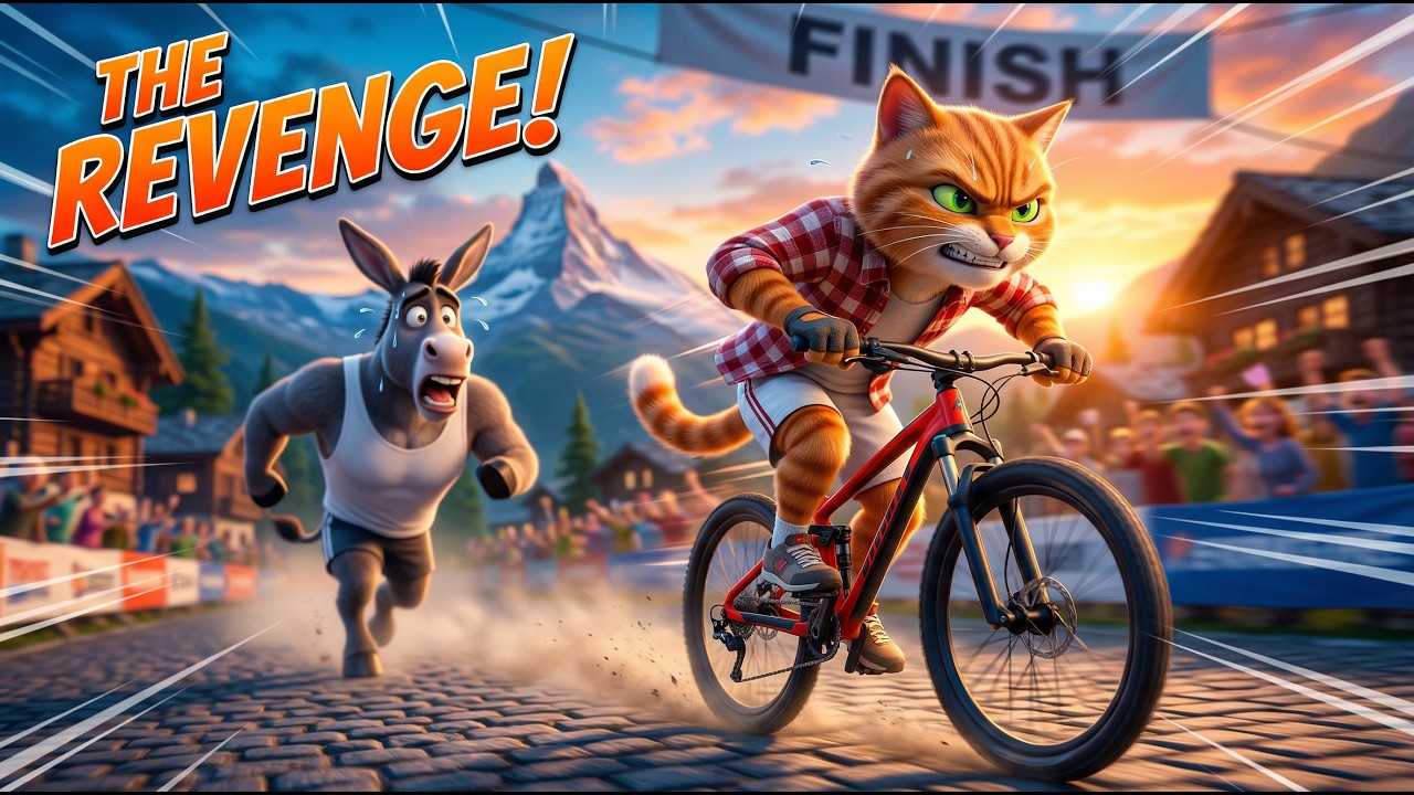 Felix's Revenge: The Cat Who Lost Everything! 🐱💔🐴 | Funny 3D Cartoon