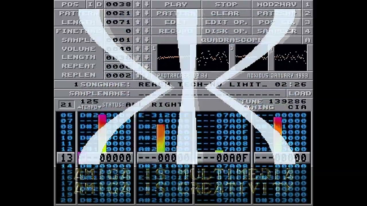 Bit Arts - Reach Tech-No Limit│Sanity - World of Commodore [Amiga Demo Music]