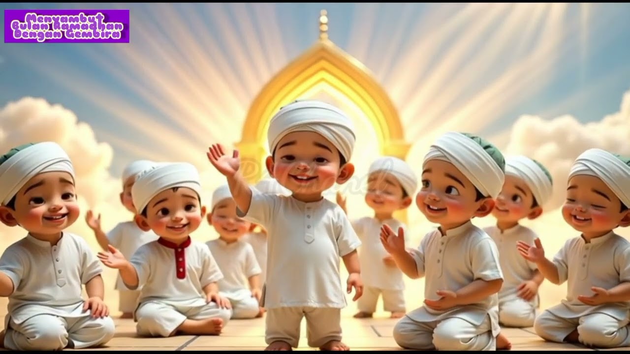 Lagu anak islami terbaru menyambut bulan suci ramadhan dengan gembira