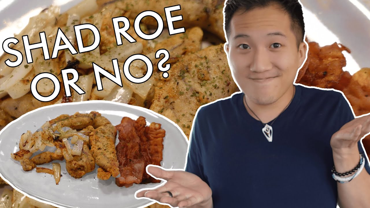 Is it worth it to try eating baked shad or fried shad roe?