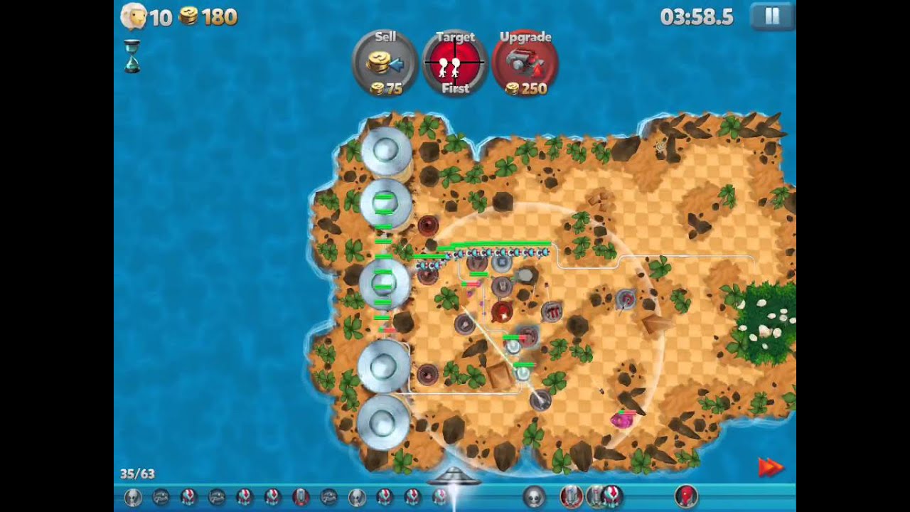 [TowerMadness 2] World 2 - 9 Arroyo 4 stars - hard mode