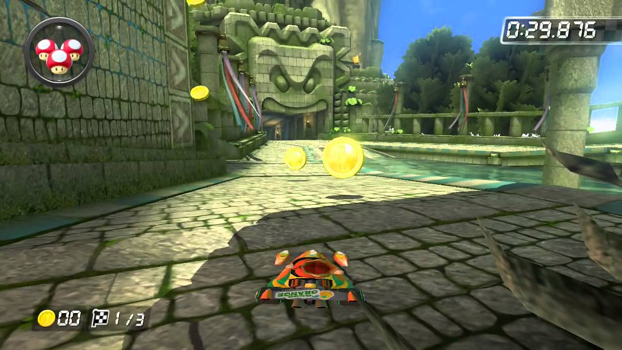【720HD】マリオカート8　全キャラのつぶれた姿