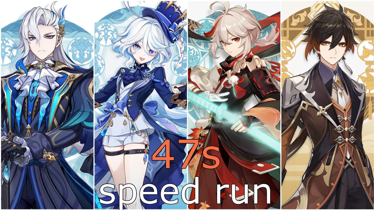[GI] Neuvillette C1_47 Seconds | Genshin Impact Abyss 4.5 - Floor 12 9 Stars (Speed Run Abyss 4.5)