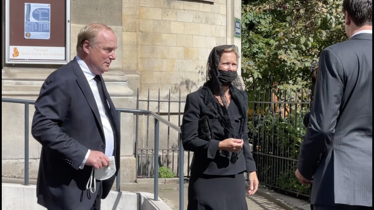 Royals komen samen in Parijs voor uitvaart prinses Cécile