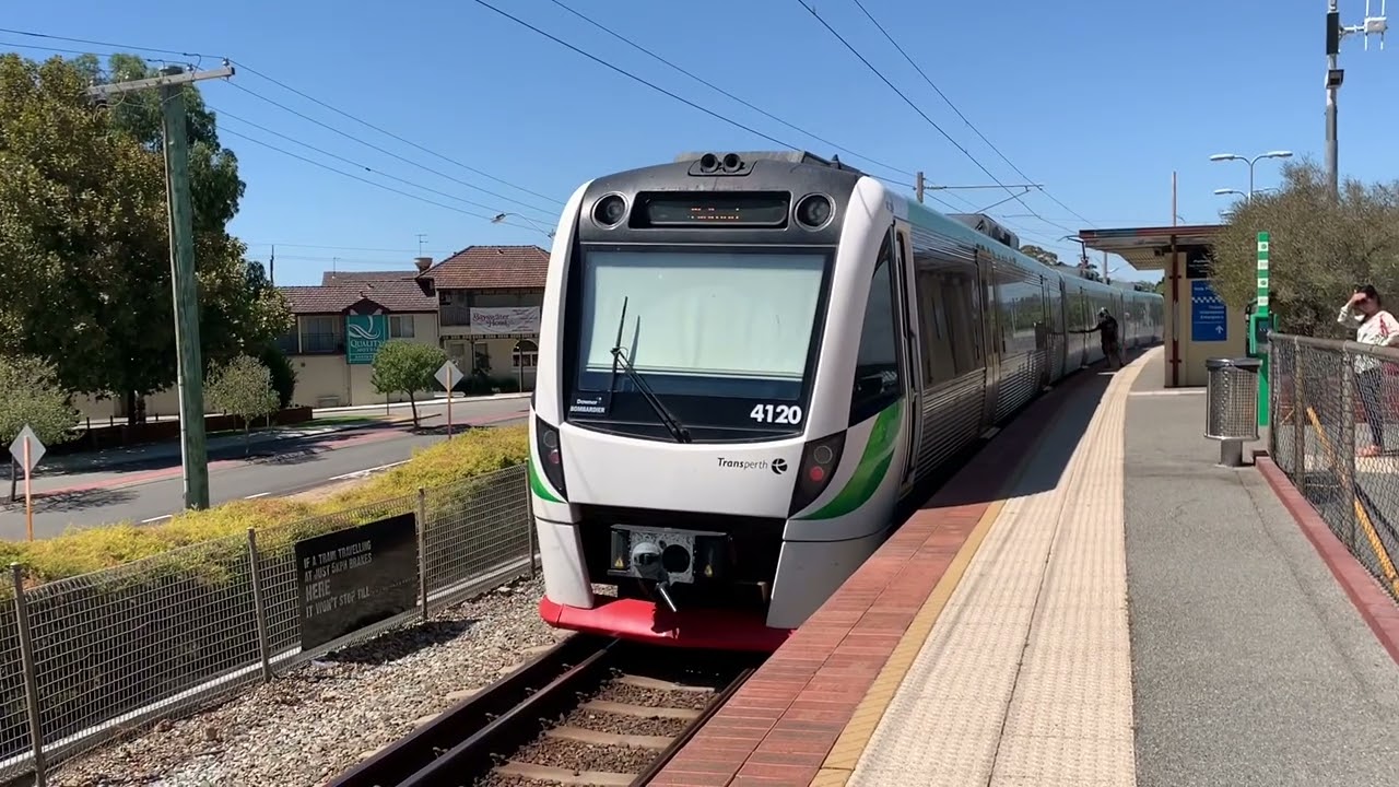 Train spotting at Bayswater station during Fremantle line shutdown
