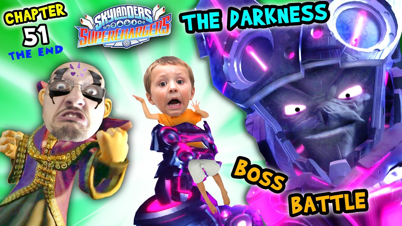 Kaos & Chase победить ТЬМУ! Давайте играть Skylanders нагнетателей Глава 51: FINAL BATTLE BOSS