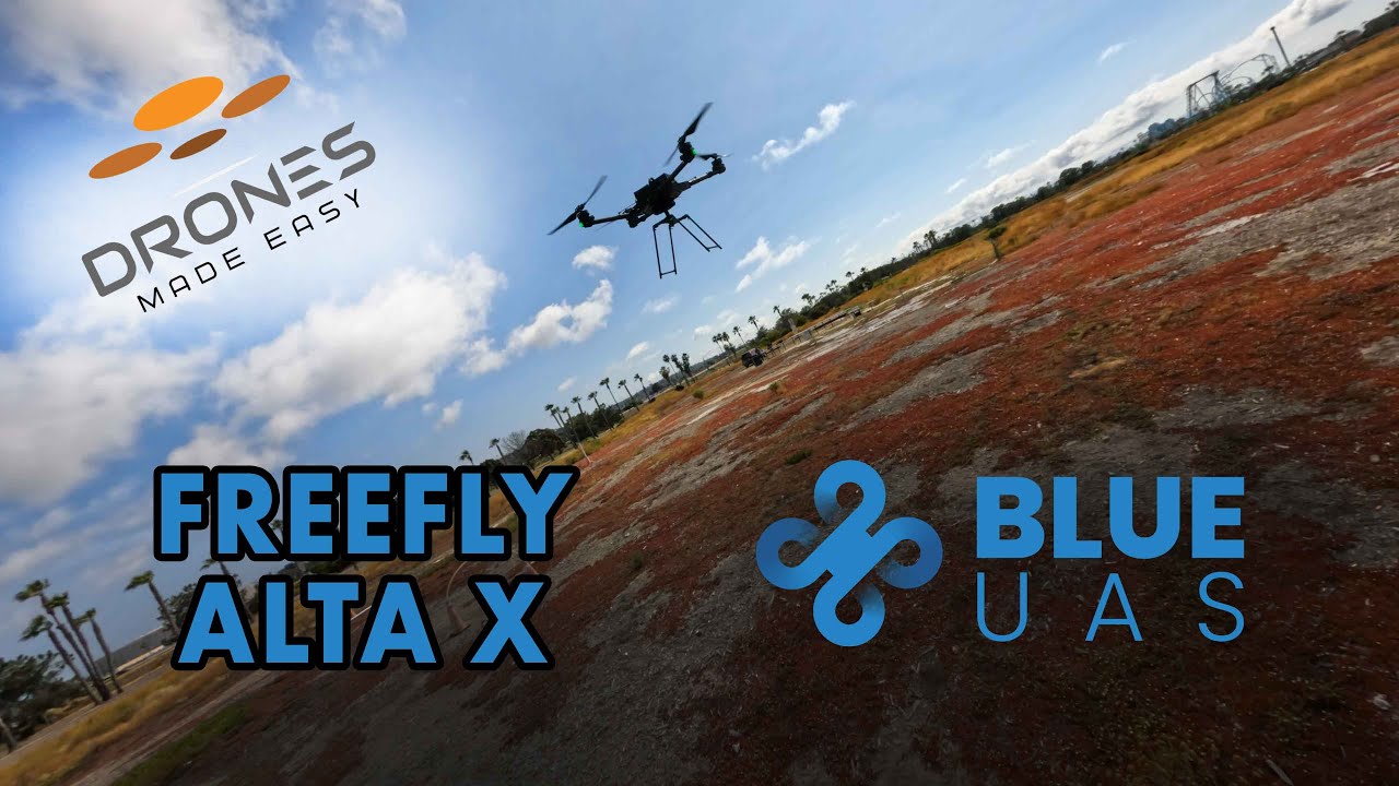 Беспилотный летательный аппарат Freefly Alta X Blue на сайте Drones Made Easy