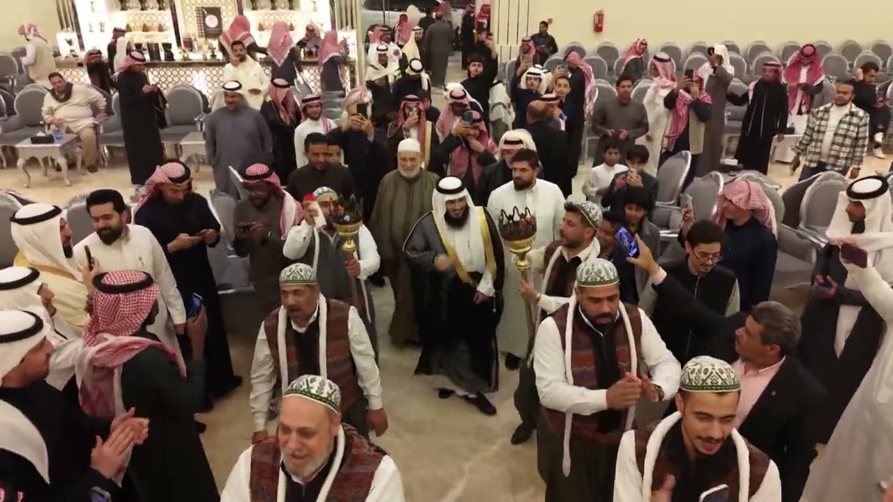 استقبال والعرضه بحفل زواج مصعب عبدالله التركستاني بقاعة صدر المنصة