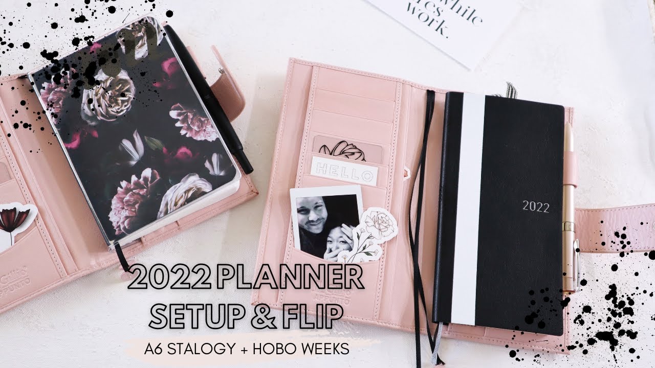2022 PLANNER SETUP | A6 STALOGY & HOBONICHI WEEKS FLIP