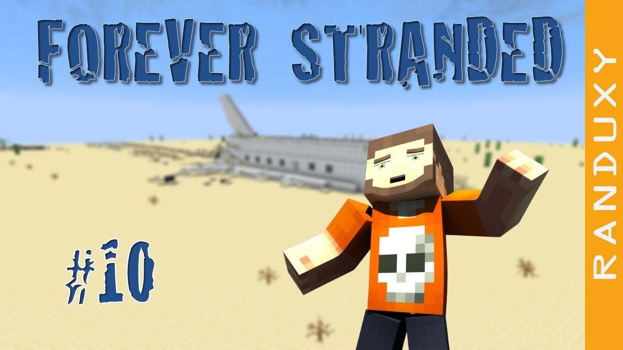 Forever Stranded: Minecraft - Ep.10 - Sifting infested leaves for ice cubes...Weird. Recipe failure!