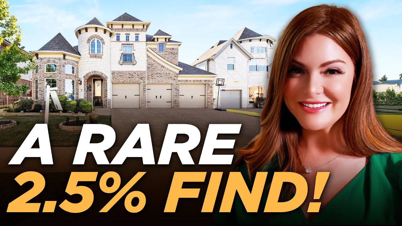 Million-Dollar Home, 2.5% Loan — Frisco’s Best Kept Secret