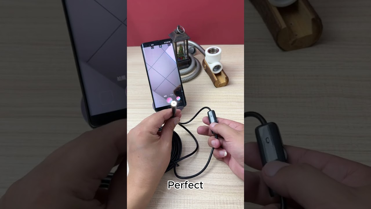 Amazing 5mm Endoscope Camera for Android | Waterproof Inspection 📸LINK IN BIO!  #camera #diytools