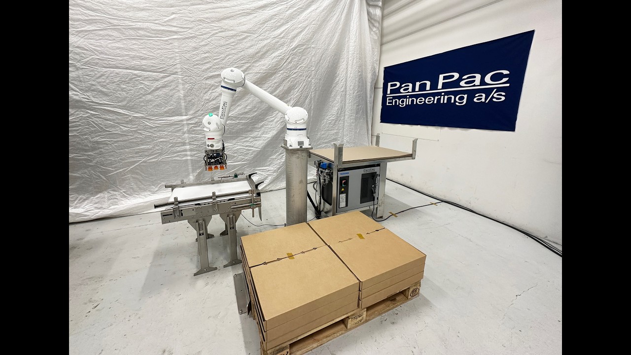 Box palletizing with cobot