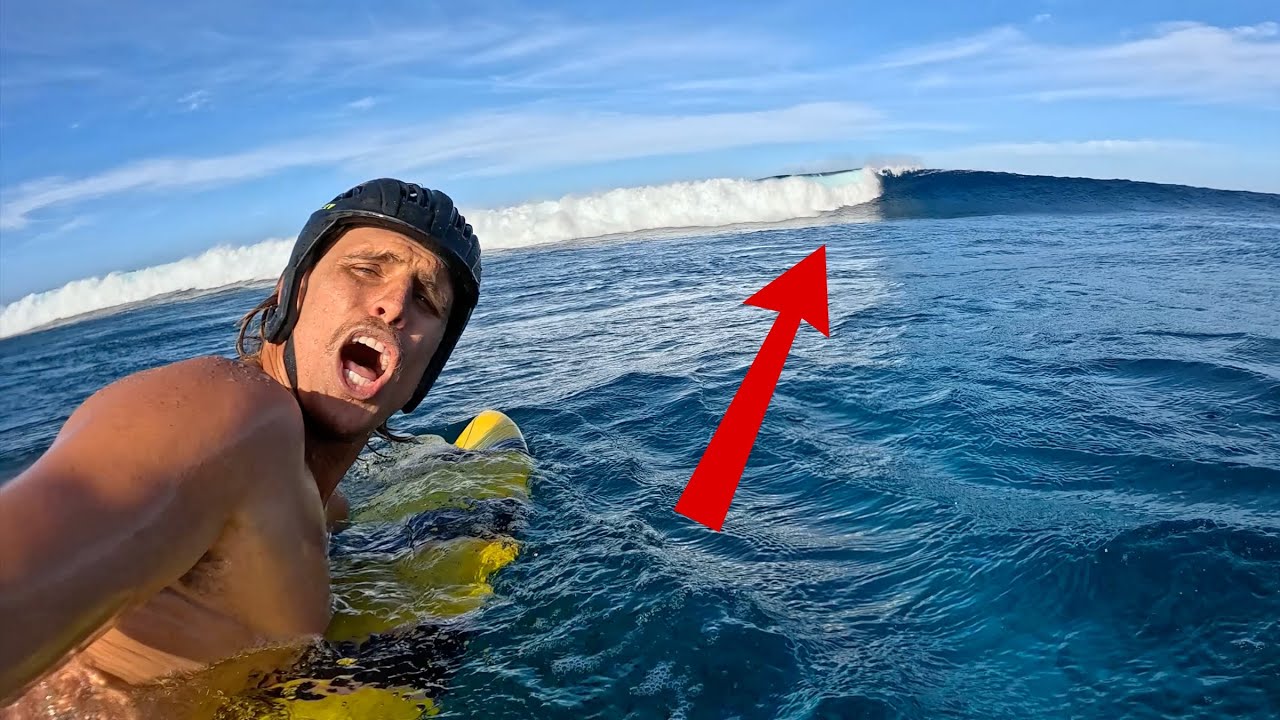 WHAT SURFING BIG CLOUDBREAK REALLY LOOKS LIKE | Raw POV