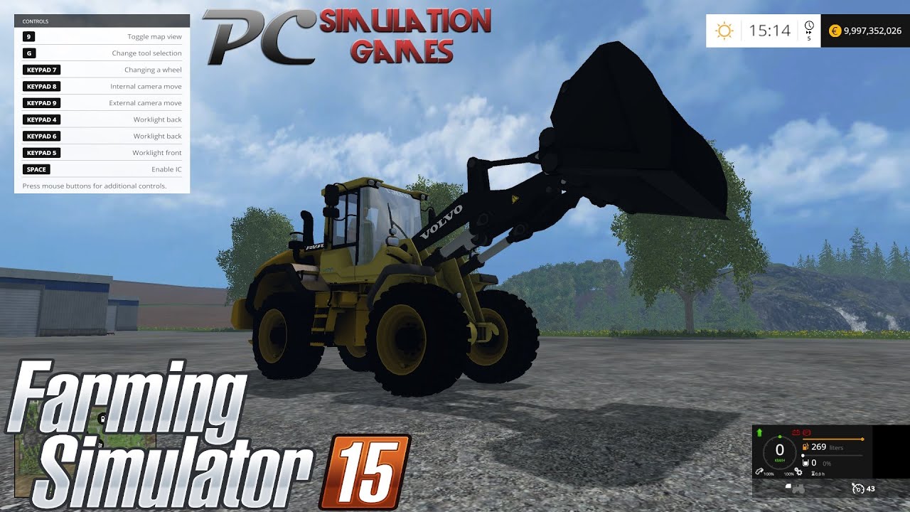 VOLVO L120H v 1.0 LS 15 Farming Simulator 2015