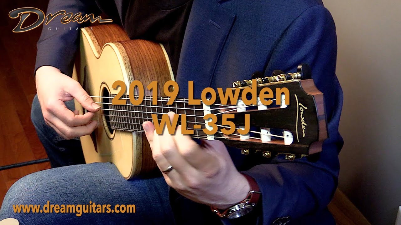 2019 Lowden WL-35J, Guatemalan Rosewood & Alpine Spruce