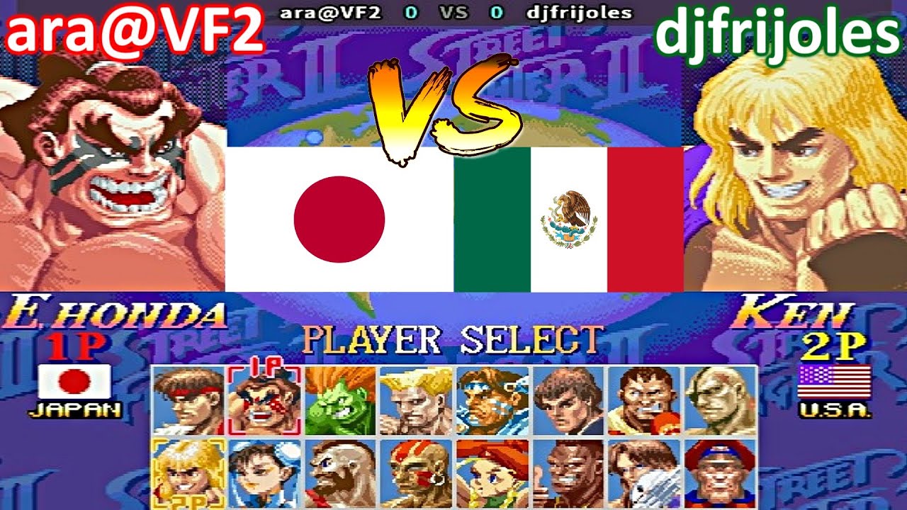 Super Street Fighter II X: Grand Master Challenge - ara@VF2 vs djfrijoles
