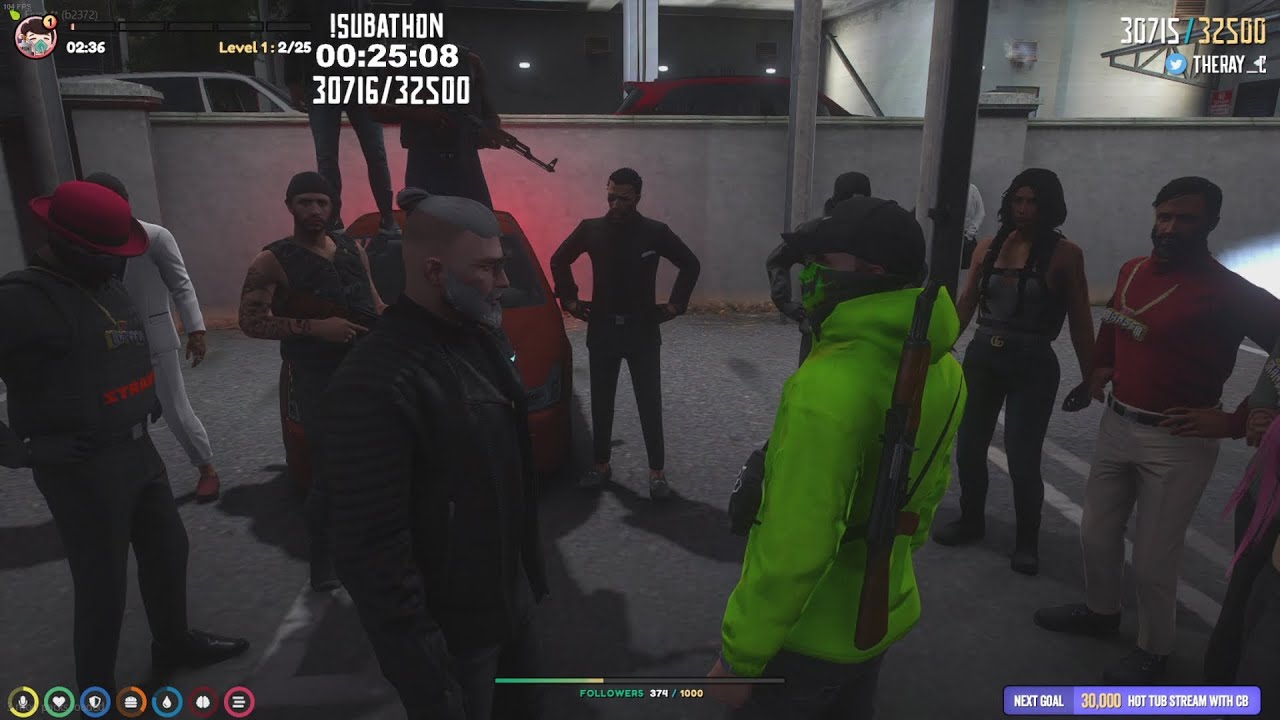 Tommy T and Ray Settle their Beef in front of a STACKED Mandem Block | GTA RP NoPixel 3.1