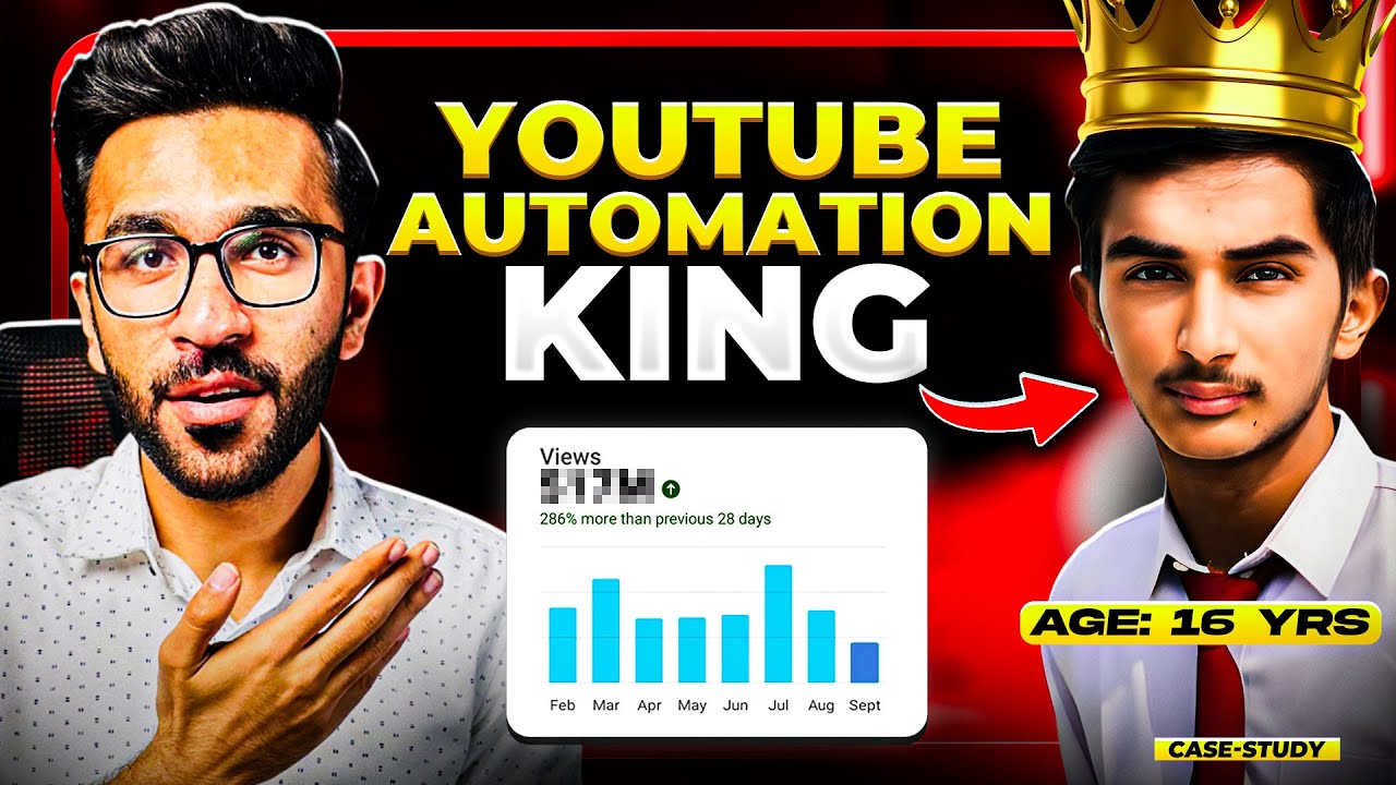 Copy This 15 Year Old's $2,000/Month Faceless Channel Strategy! | Case Study!