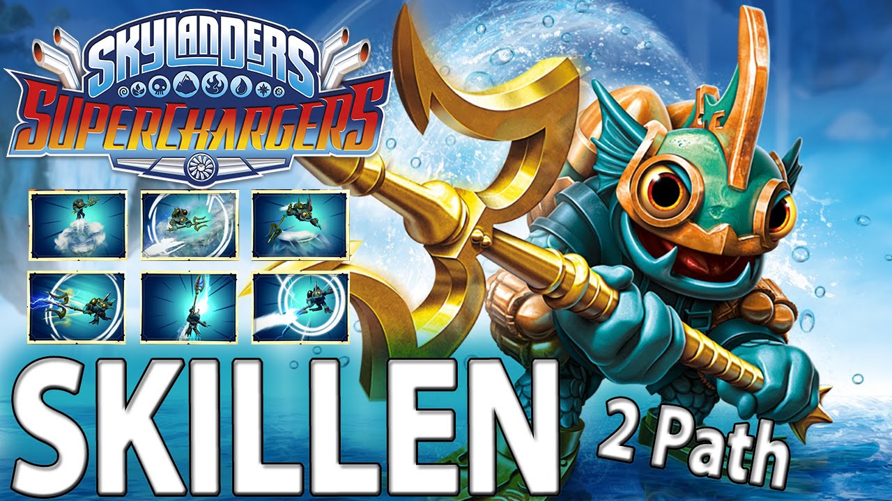 Deep Dive Gill Grunt Skillen ★ Flutenbändiger & Sturmbeschwörer ★ Skylanders Superchargers Deutsch