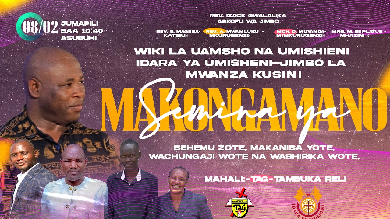 KONGAMANO LA UAMSHO LA UMISHENI-08/02/2026
