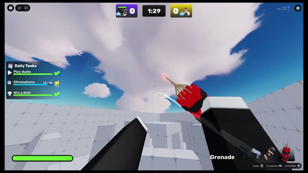 Just chilling playing Rivals