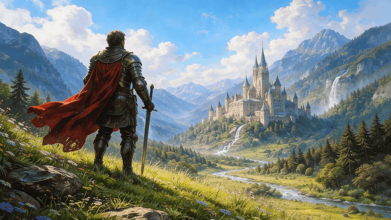 A Heart at Peace Amidst The Wind | Fantasy Celtic Ambience | Relaxing Music