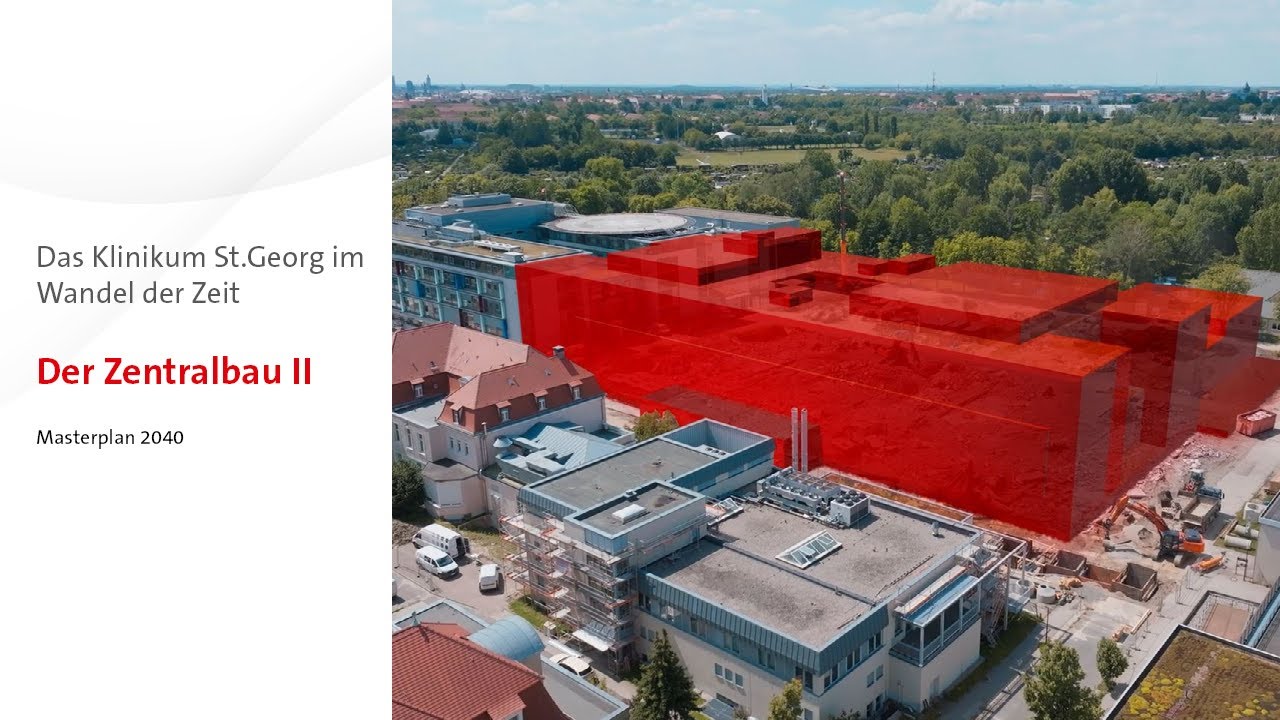 Das Klinikum St. Georg im Wandel der Zeit: Der Zentralbau II