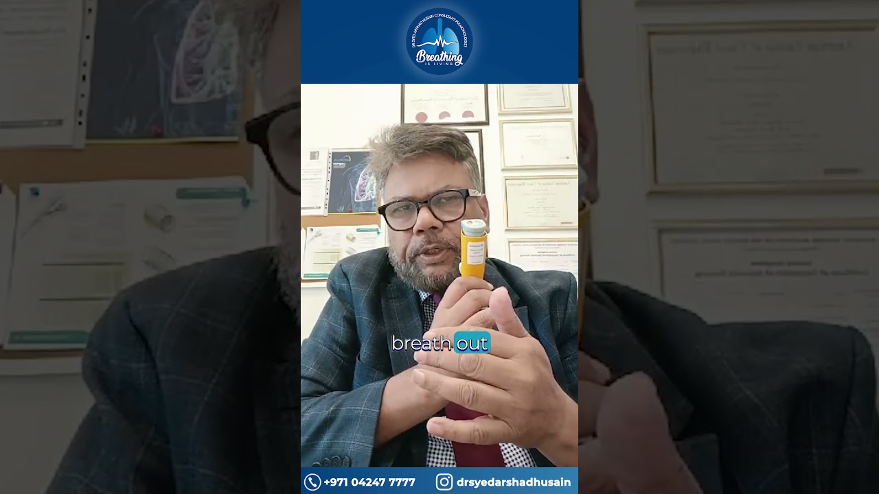Types of Inhalers - Breztri | Prof. Dr. Syed Arshad Husain #Inhalers #Lungs #Shorts #YouTube