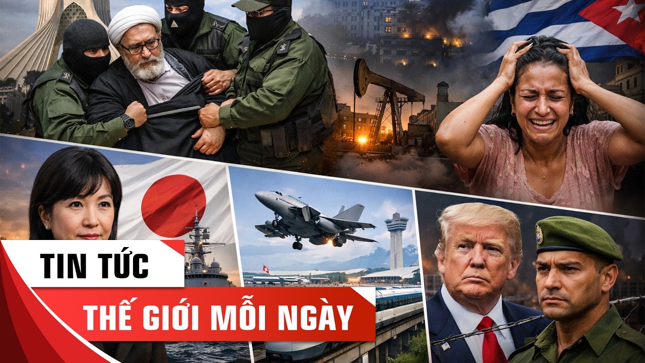 TIN NÓNG QUỐC TẾ 11/2: CUBA HẤP HỐI - IRAN TÊ LIỆT - F35 MỸ XUẤT KÍCH - TIN NÓNG TRUNG QUỐC - MỸ