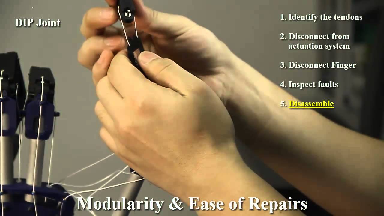 A Low-cost and Modular, 20-DOF Anthropomorphic Robotic Hand: Design, Actuation and Modeling