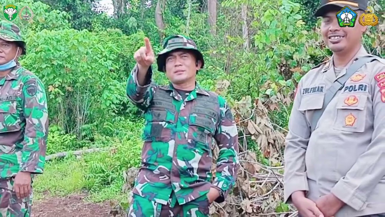 Hadir Sebagai Garga Terdepan#tni #karhutla 