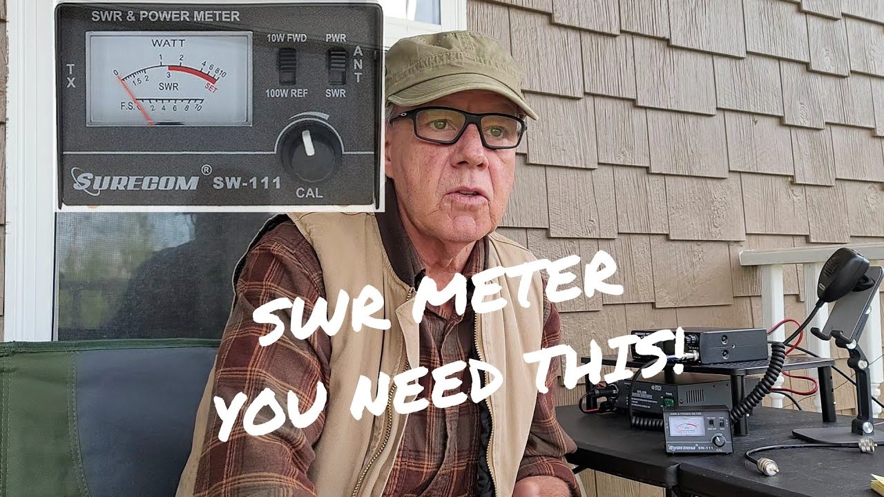 Surecom SW-111  CB Radio SWR meter, power meter