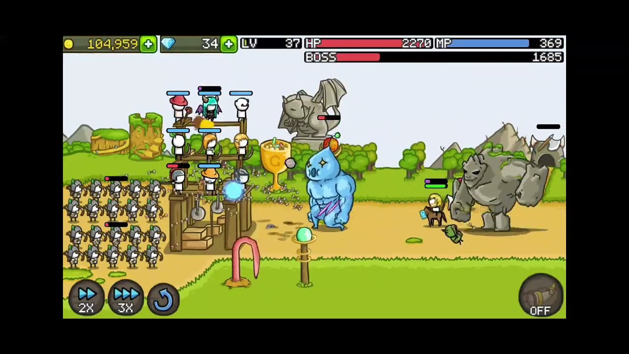 Grow castle parte 3