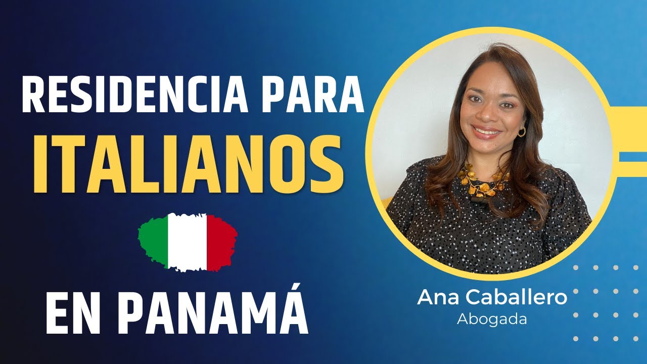 RESIDENCIA PARA ITALIANOS EN PANAMÁ