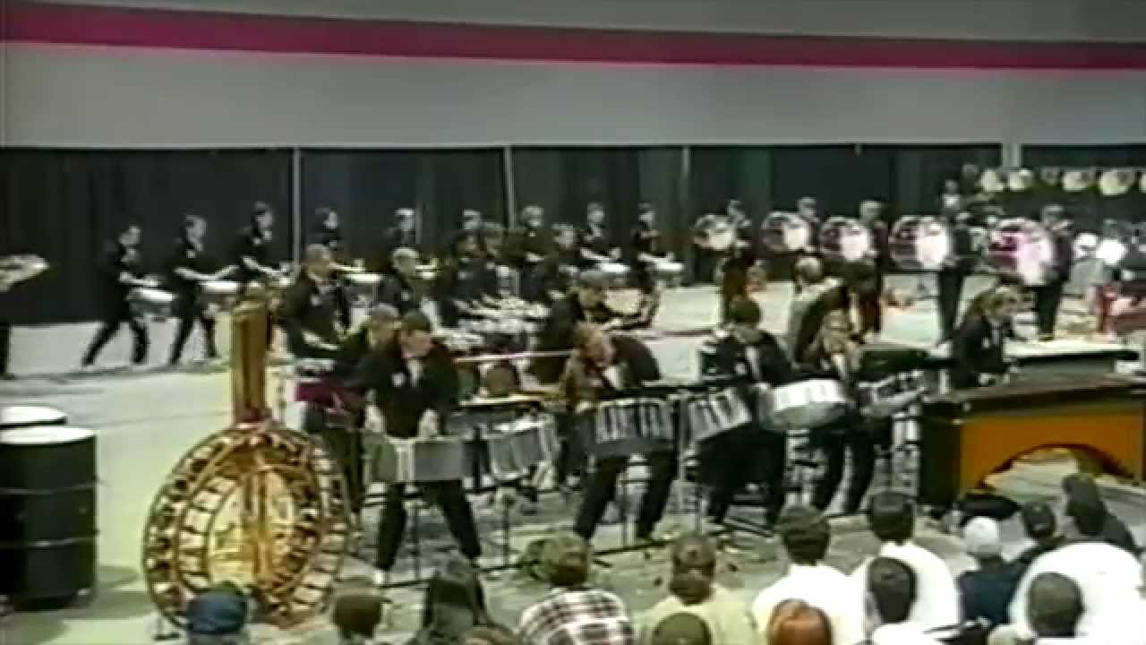 UNT Drum Line 1996 P.A.S.I.C.