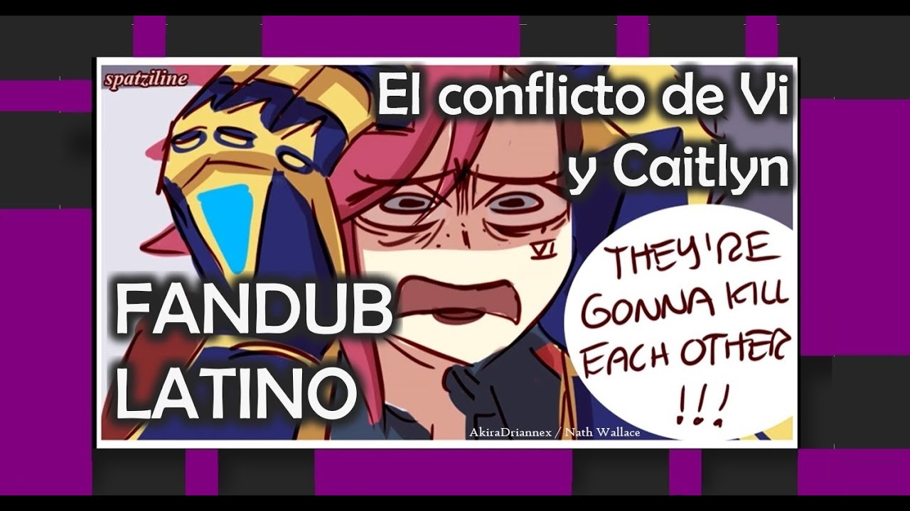 COMIC FANDUB // El conflicto de Caitlyn y Vi - Arcane