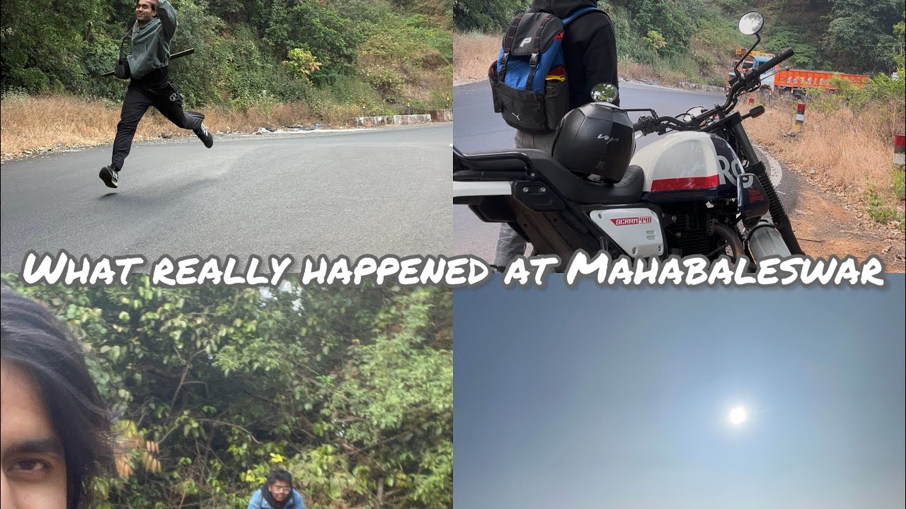 This bike ride to Mahabaleshwar did not go as planned