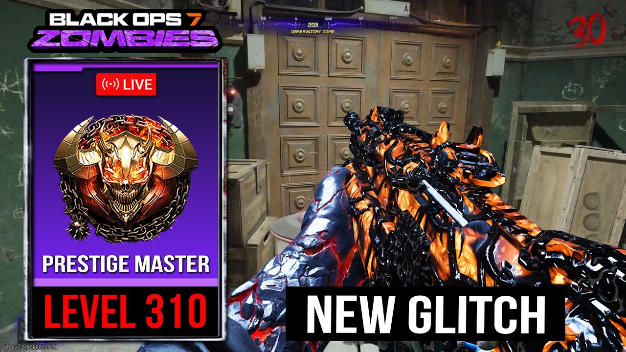 🔴 Black Ops 7 Zombies LIVE! ★ NEW Solo Pile Up Glitch! Double XP Event (Round 100 Attempt)