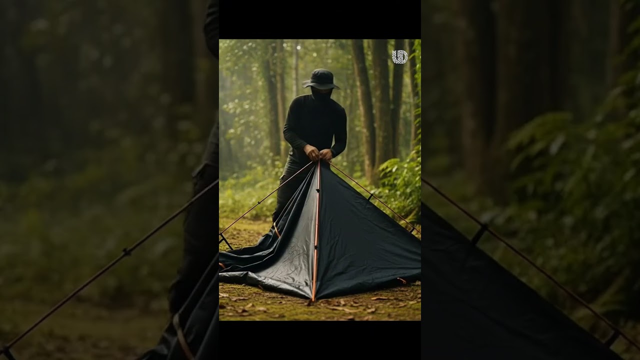 Hutan Borneo.Malam. Unggun api. Kopi.Tenang, tanpa perlu banyak kata.