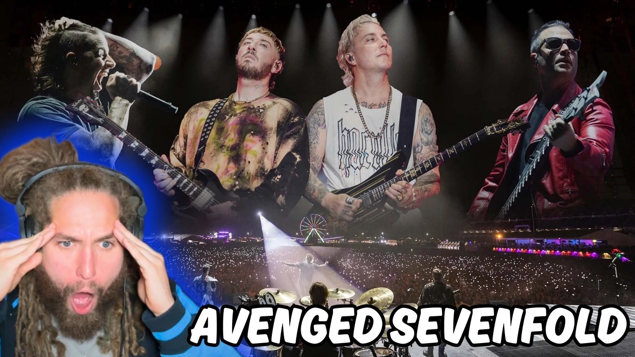 Rapper's first time hearing Avenged Sevenfold live!