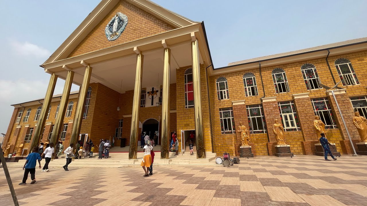 The Magnificent Nnewi Catholic Diocese Cathedral Building That Was Dedicated Today