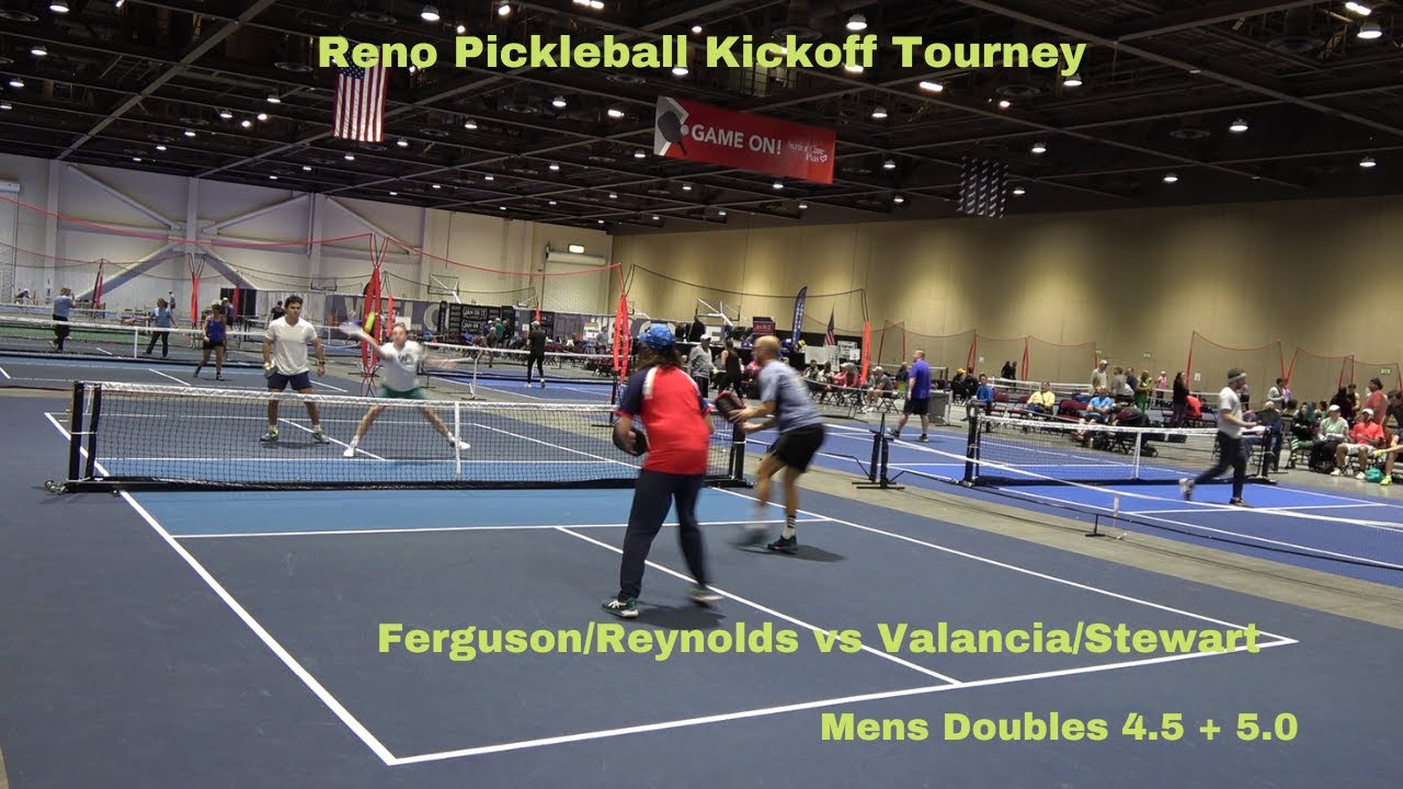 Reno Pickleball Kickoff Tournament Men's Doubles 4.5 - 5.0 Ferguson/Reynolds vs G$/SmartRyan