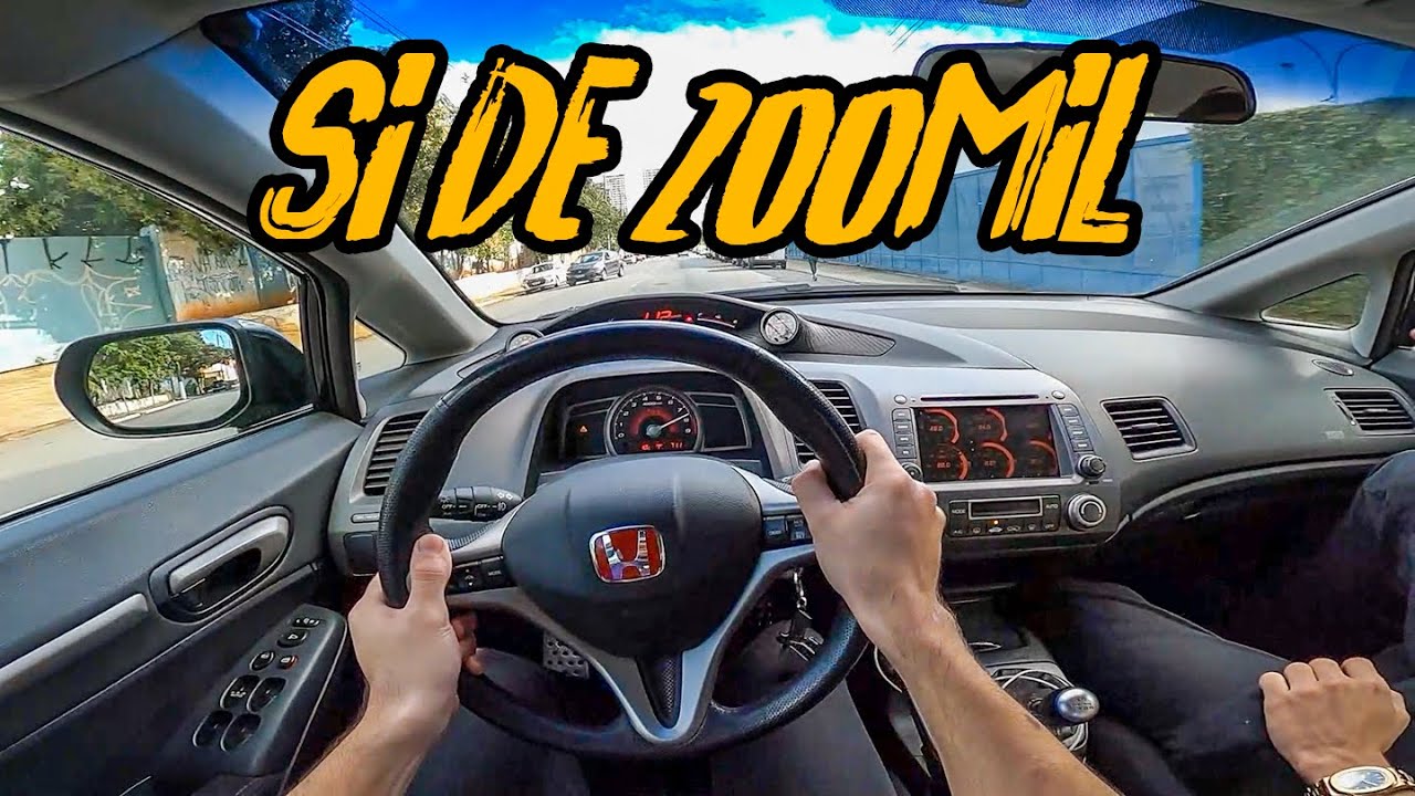 ROLE NO CIVIC SI TURBÃO +600WHP!!🚀😈 @ViParreira