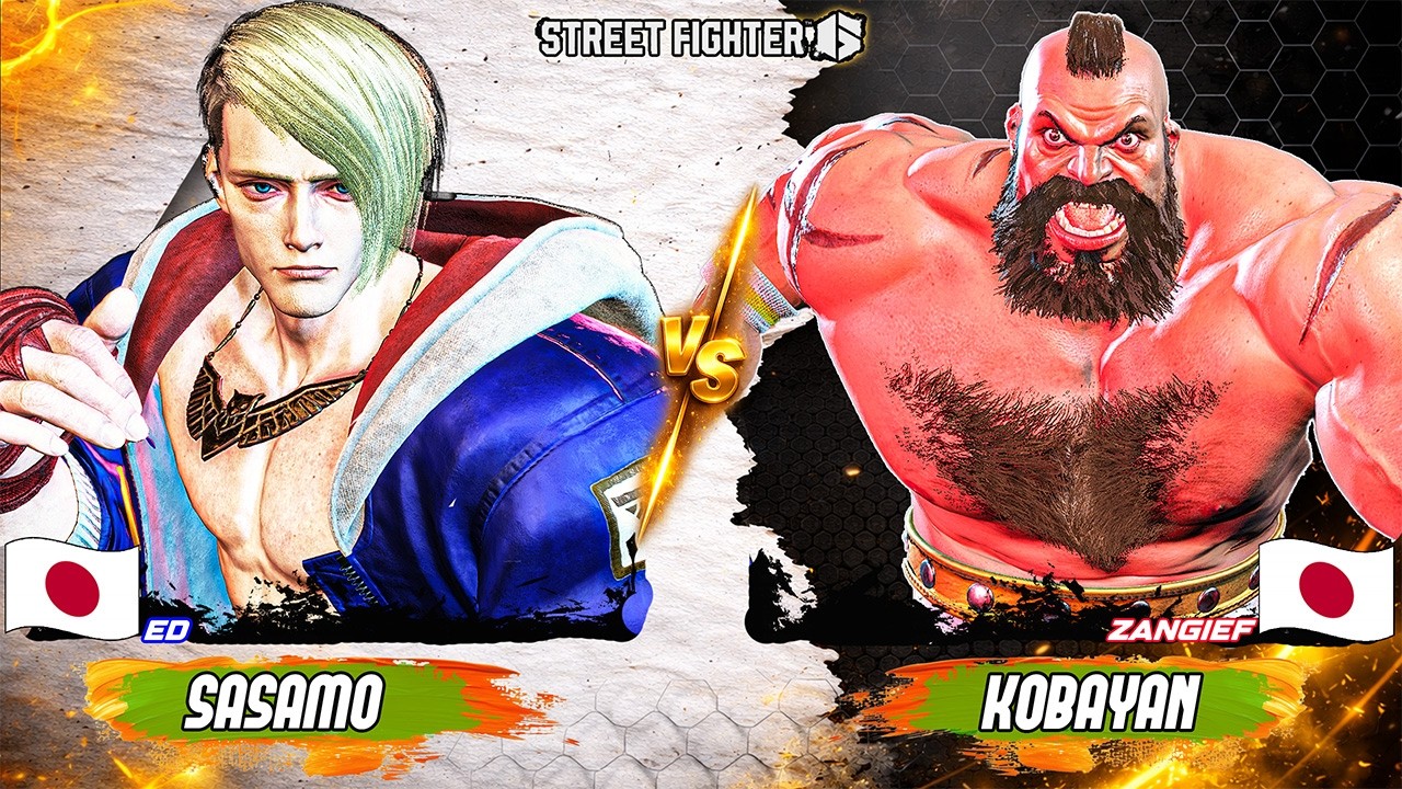 SF6 🔥 Sasamo (ED)  vs Kobayan (Zangief #2 Ranked) 🎮 High-Level Gameplay