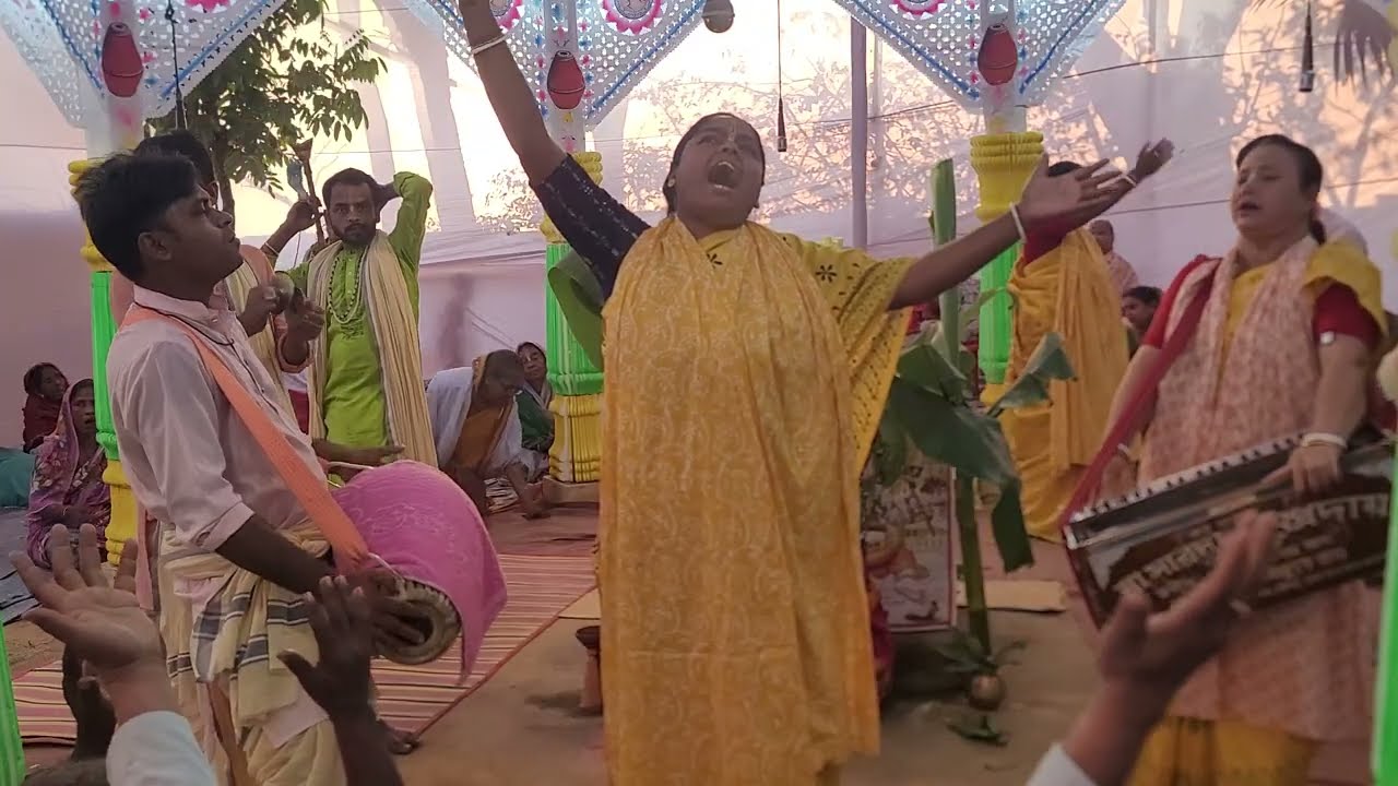 মা সারদা সম্প্রদায় গোপালগঞ্জ || মাষ্টার শিপ্রা  দিদির কন্ঠে অপূর্ব এক বিরাম কীর্তন || কৃষ্ণ বাসুদেব