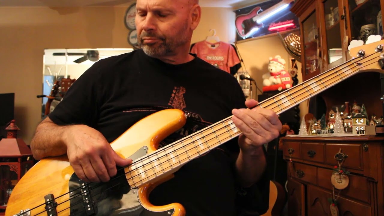Creedence Clearwater Revival, Born on a Bayou 1969 (bass cover)