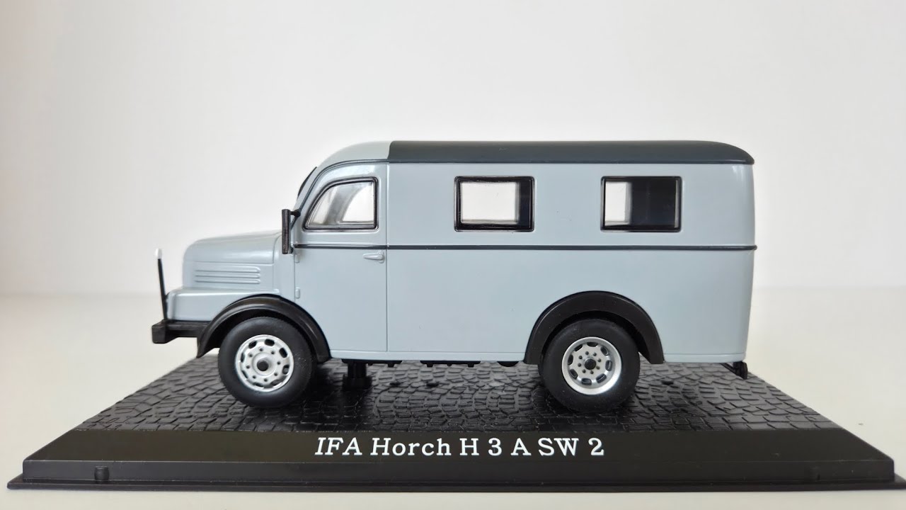 Atlas 1:43 Ifa Horch H3A SW2#atlas #diecasttrucks #ifa #unboxing #scalemodel 
