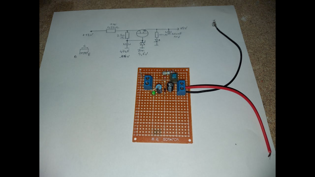 R&eacute;gulateur 5 Volts petit montage