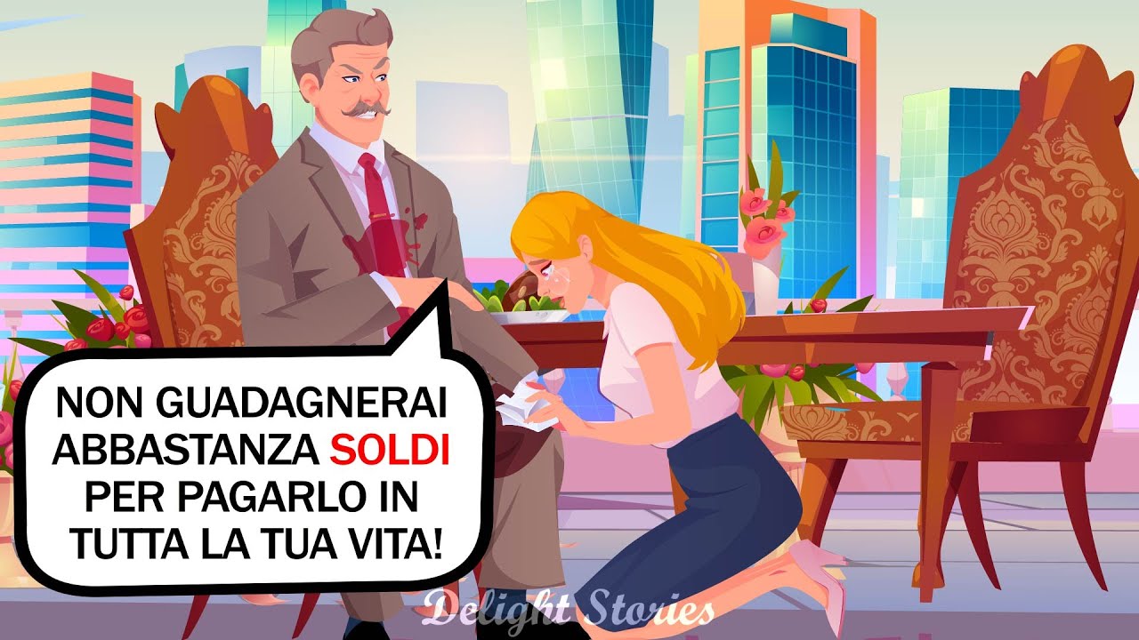 Questa stupida cameriera mi ha rovinato la camicia!